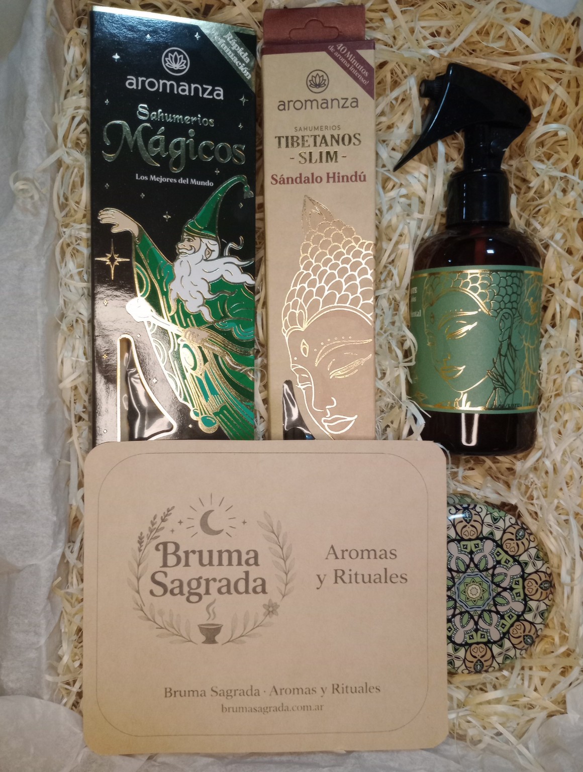 Kit Premium Equilibrio Bruma Sagrada – kit abierto